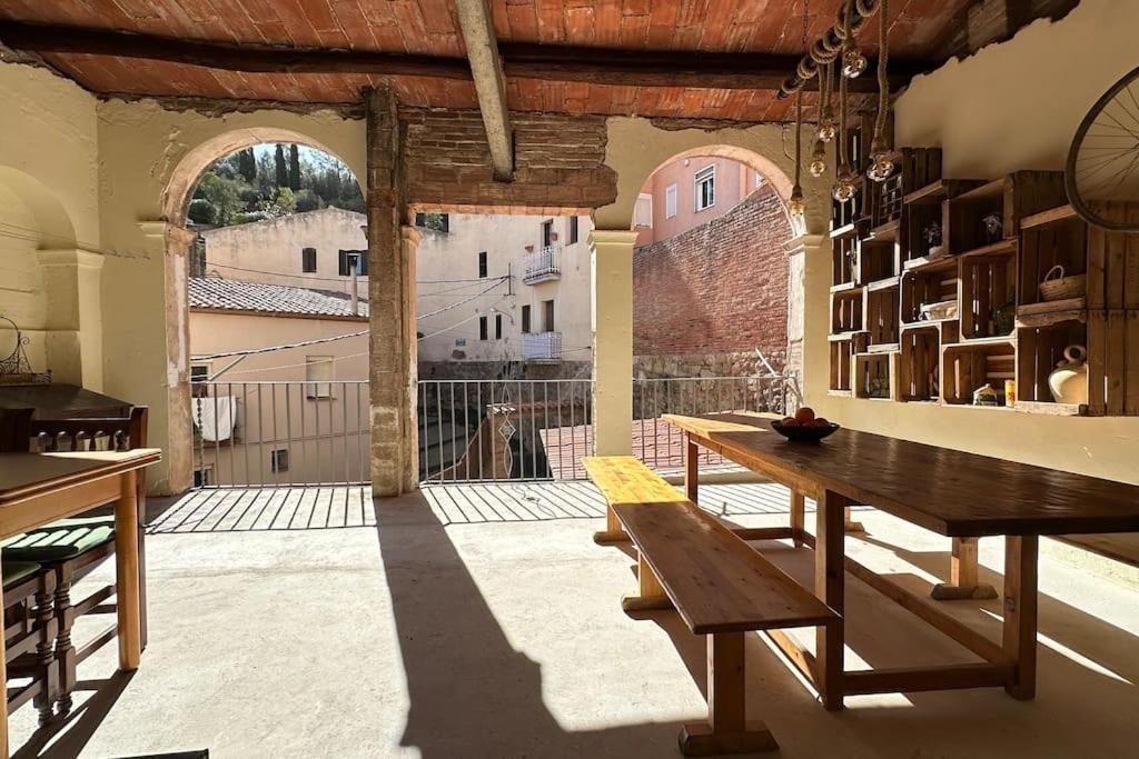 Habitacion L'Elefant En Casa Cami De Les Aiguees Monistrol De Montserrat Luaran gambar